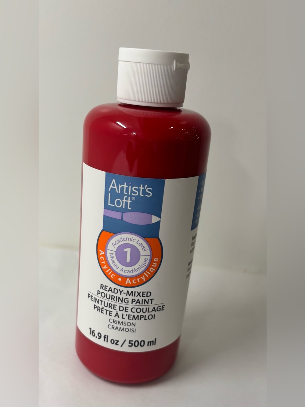 Artist’s Loft Crimson Ready-Mixed Pouring Paint